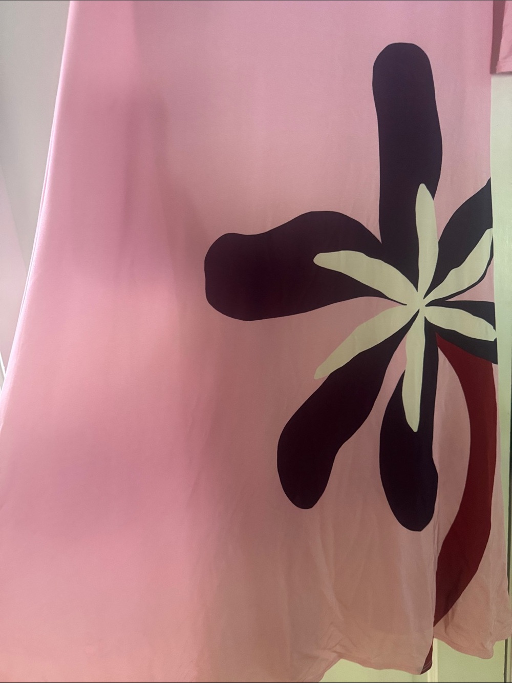 Cala de la Cruz Amay pink floral maxi dress - Picture 8 of 8
